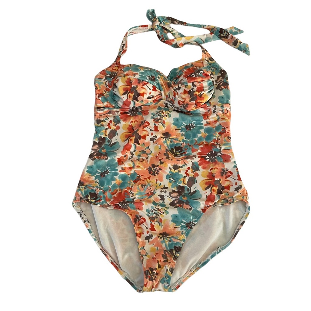 Anne Cole One Piece Floral Swimsuit 6